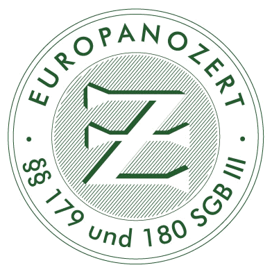Siegel EuropaNozert §§ 179 und 180 SGB III (Maßnahmenzulassung)